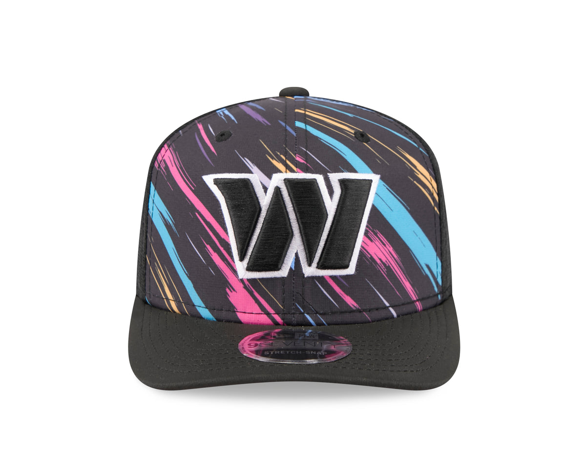 NFL Washington Commanders New Era 2026 Crucial Catch 9SEVENTY Stretch-Snap Hat- Black