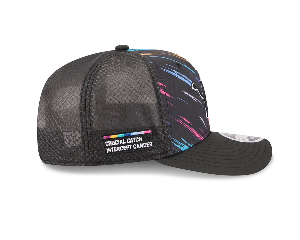 NFL Detroit Lions New Era 2026 Crucial Catch 9SEVENTY Stretch-Snap Hat- Black
