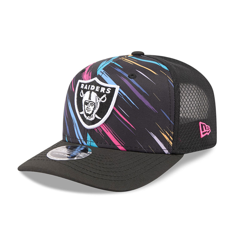 NFL Las Vegas Raiders New Era 2026 Crucial Catch 9SEVENTY Stretch-Snap Hat- Black