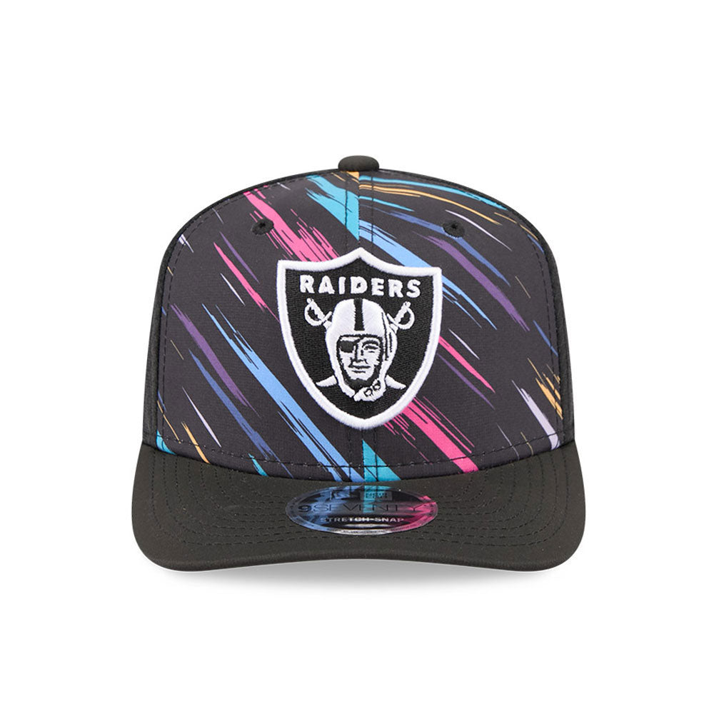 NFL Las Vegas Raiders New Era 2026 Crucial Catch 9SEVENTY Stretch-Snap Hat- Black
