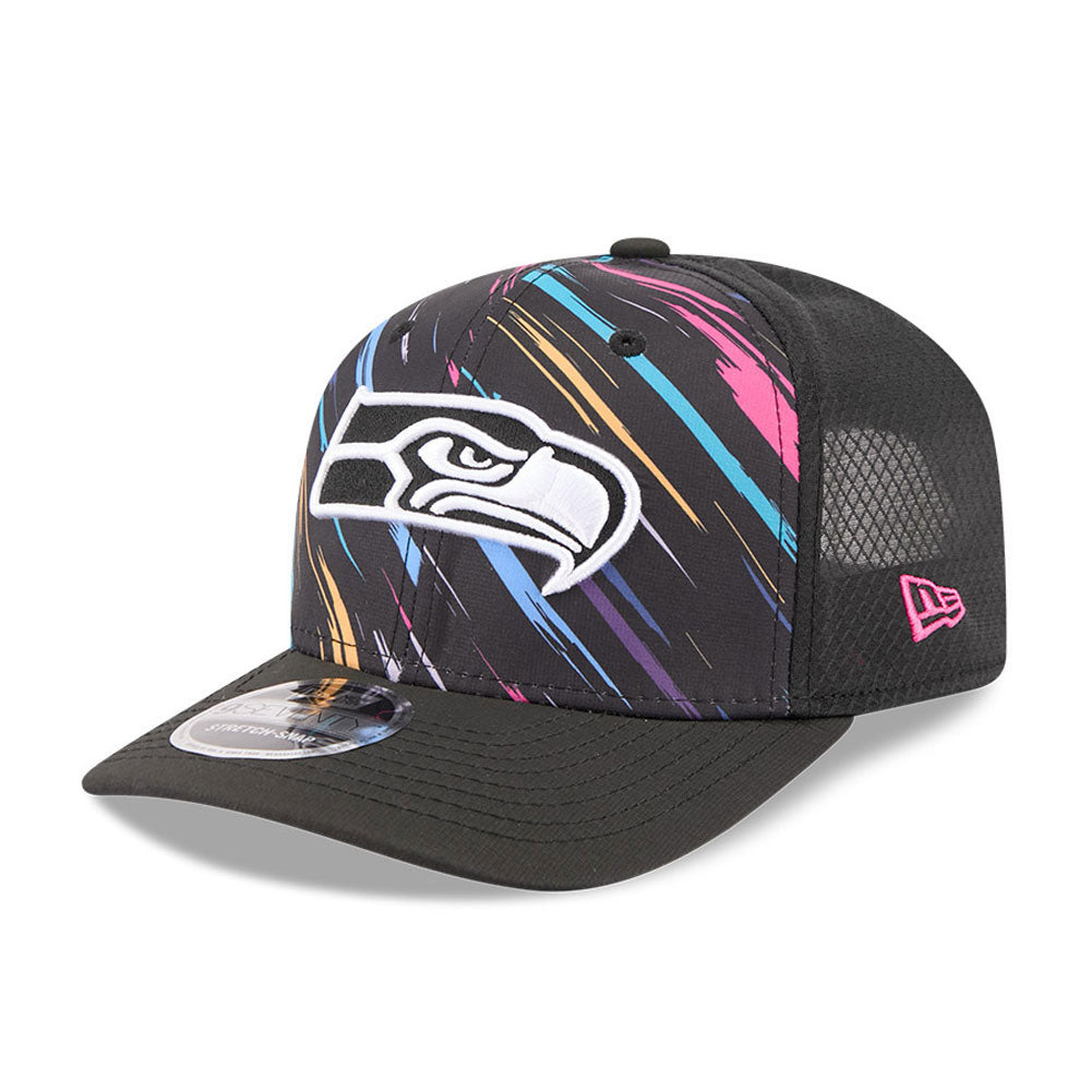 NFL Seattle Seahawks New Era 2026 Crucial Catch 9SEVENTY Stretch-Snap Hat- Black