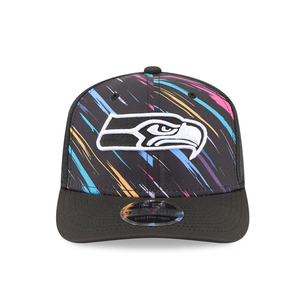 NFL Seattle Seahawks New Era 2026 Crucial Catch 9SEVENTY Stretch-Snap Hat- Black