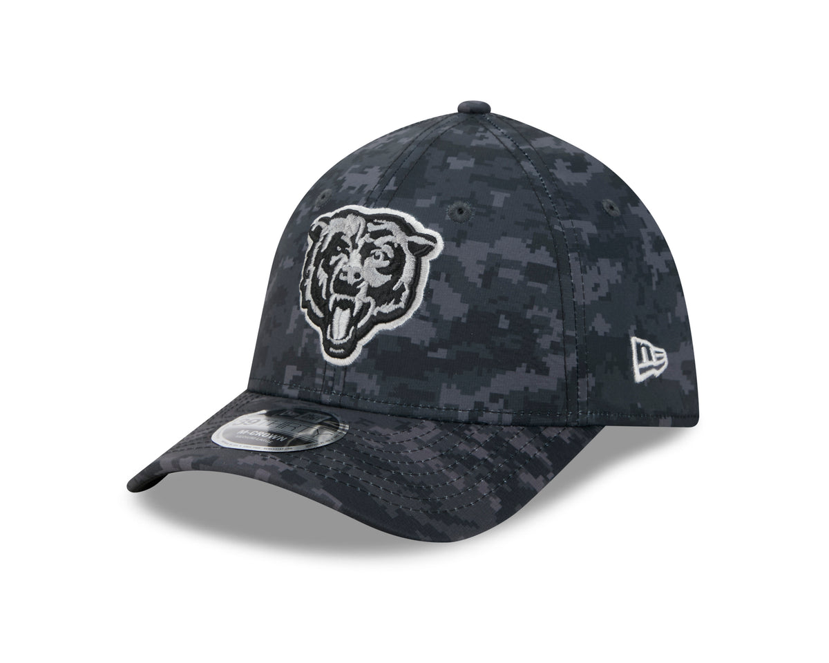 NFL Chicago Bears New Era 2026 Salute to Service 39THIRTY Flex Fit Hat- Black