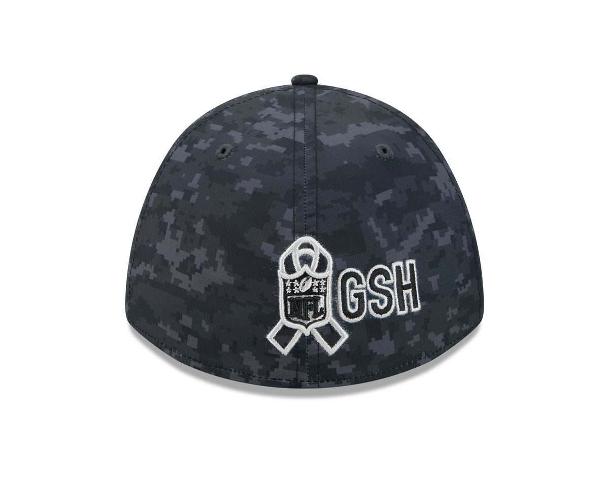NFL Chicago Bears New Era 2026 Salute to Service 39THIRTY Flex Fit Hat- Black