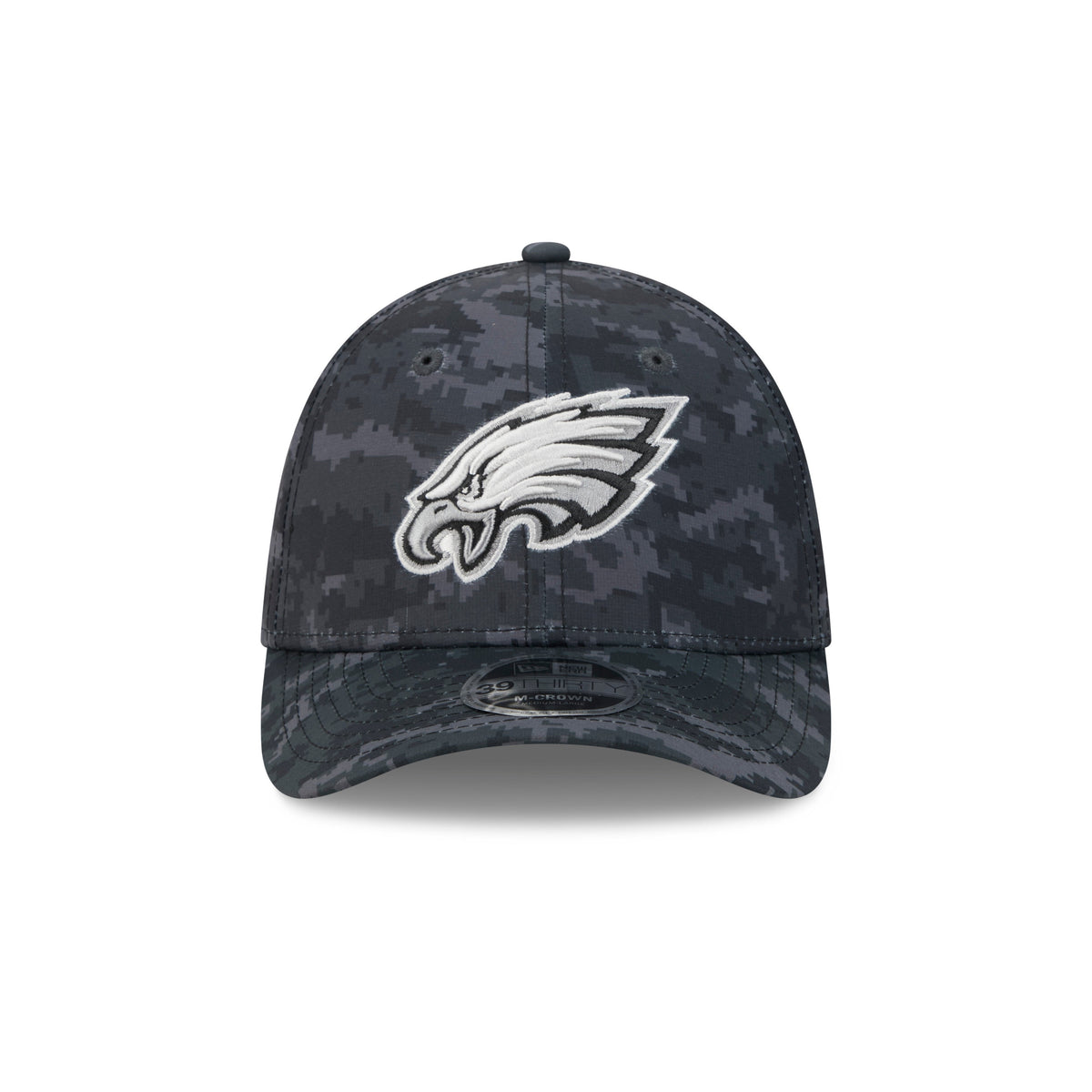 NFL Philadelphia Eagles New Era 2026 Salute to Service 39THIRTY Flex Fit Hat- Black