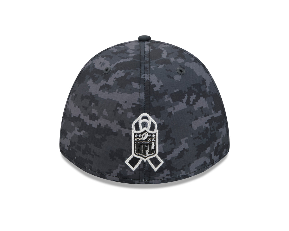 NFL Detroit Lions New Era 2026 Salute to Service 39THIRTY Flex Fit Hat- Black