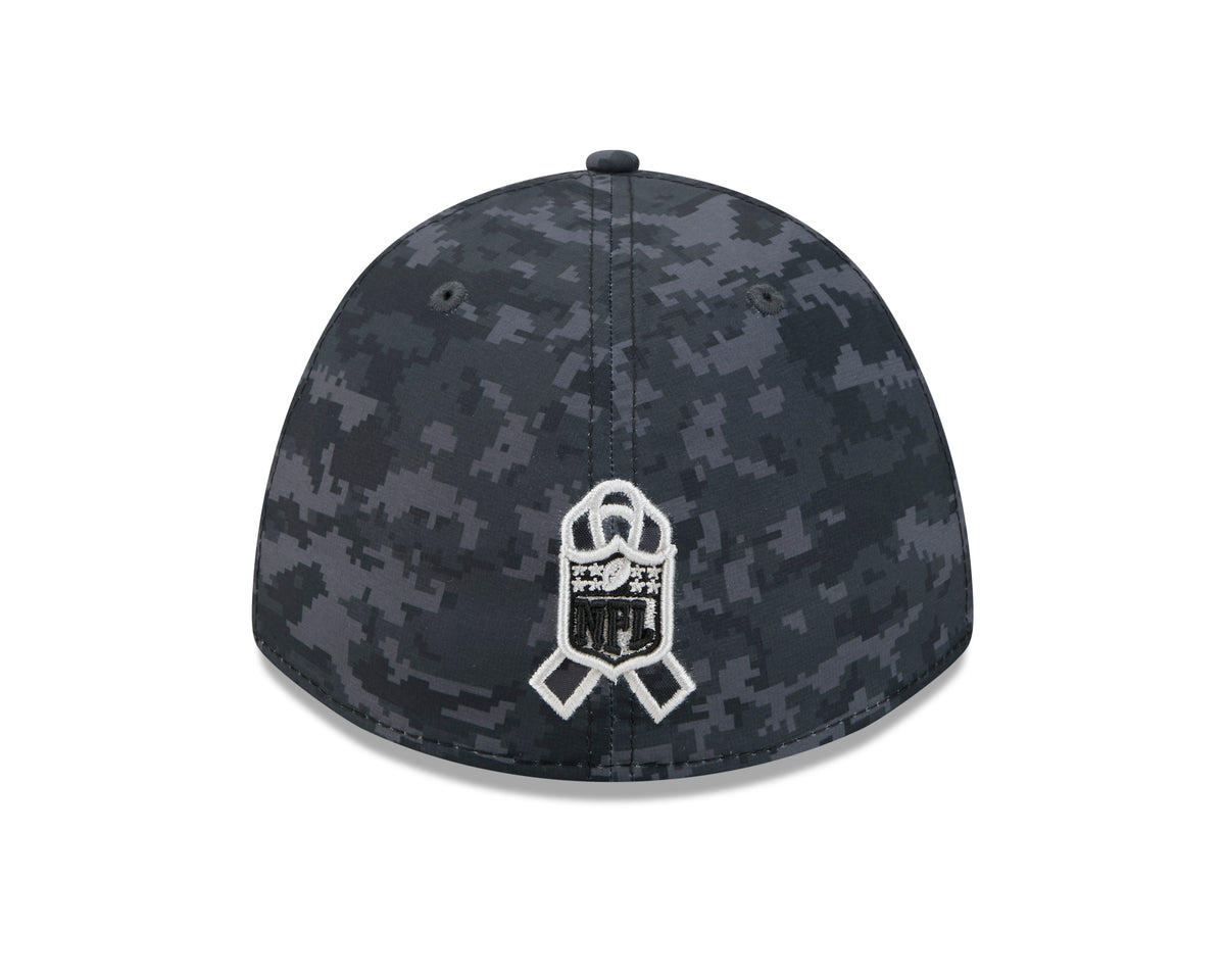 NFL San Francisco 49ers New Era 2026 Salute to Service 39THIRTY Flex Fit Hat- Black
