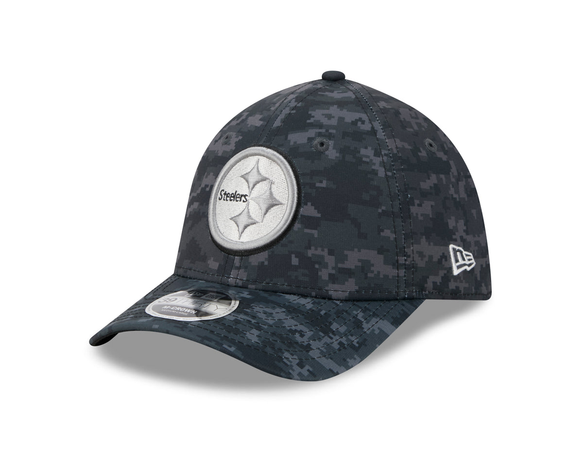 NFL Pittsburgh Steelers New Era 2026 Salute to Service 39THIRTY Flex Fit Hat- Black