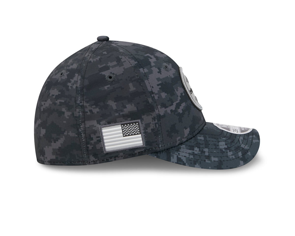 NFL Pittsburgh Steelers New Era 2026 Salute to Service 39THIRTY Flex Fit Hat- Black