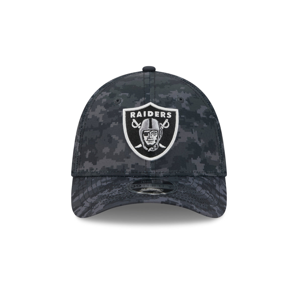 NFL Las Vegas Raiders New Era 2026 Salute to Service 39THIRTY Flex Fit Hat- Black