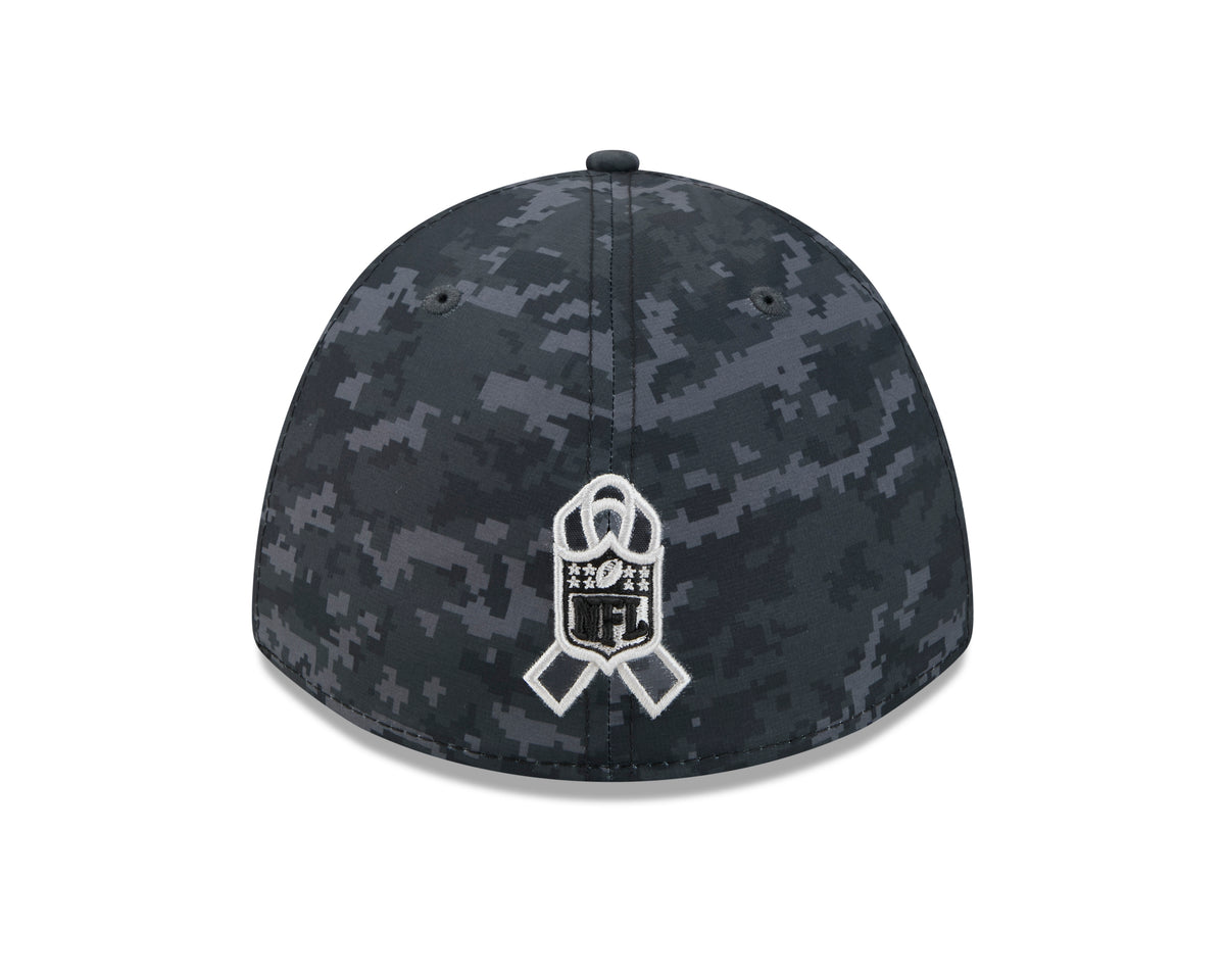 NFL Las Vegas Raiders New Era 2026 Salute to Service 39THIRTY Flex Fit Hat- Black