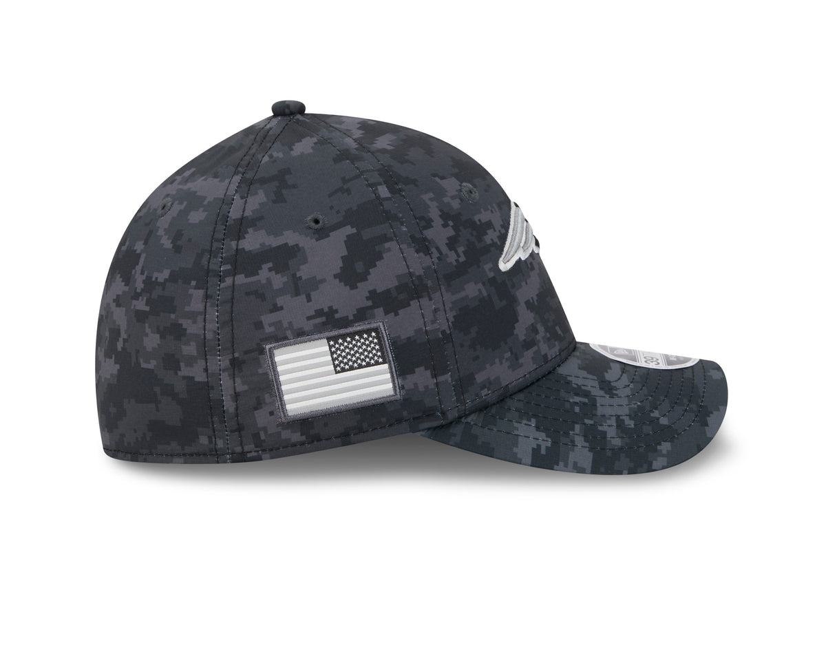 NFL New England Patriots New Era 2026 Salute to Service 39THIRTY Flex Fit Hat- Black