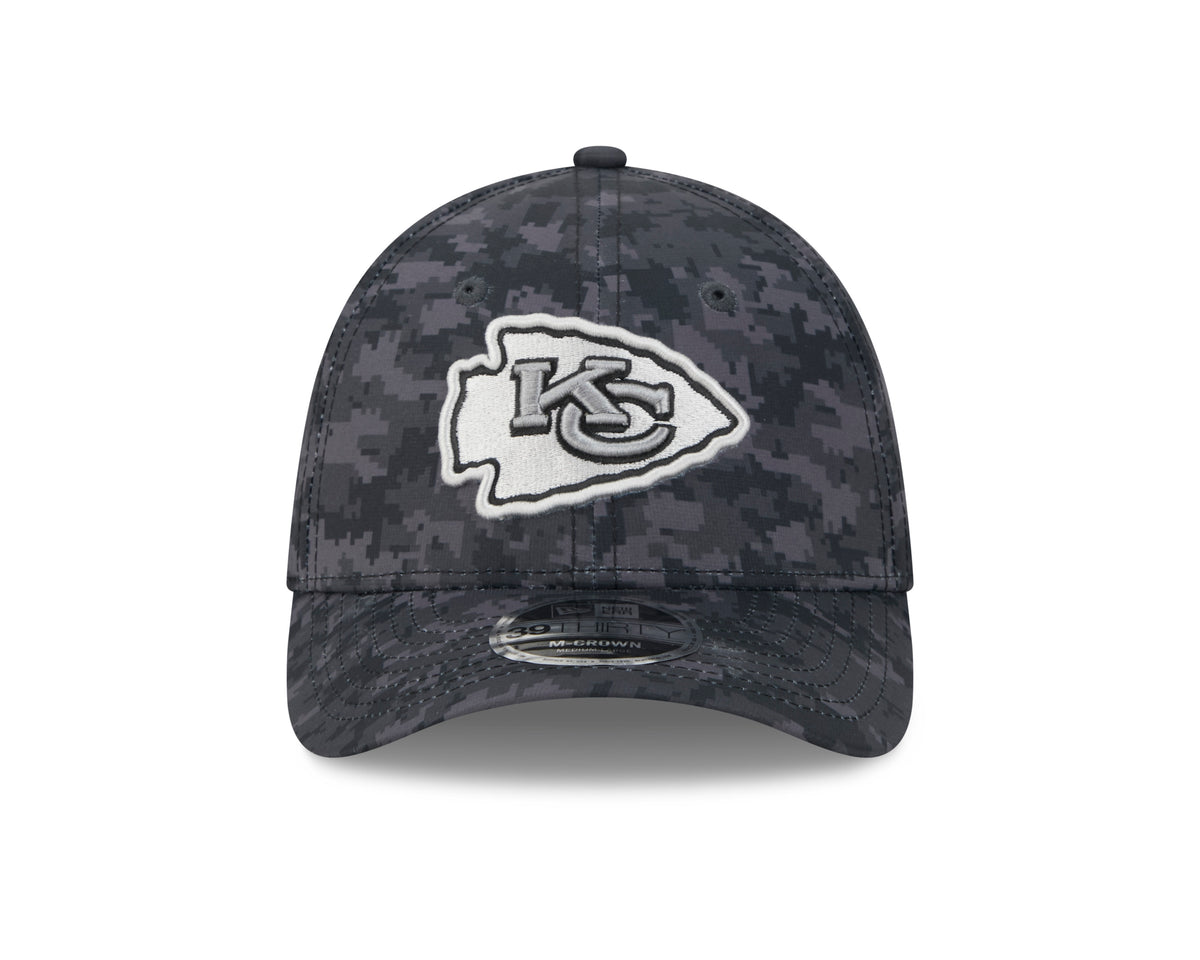 NFL Kansas City Chiefs New Era 2026 Salute to Service 39THIRTY Flex Fit Hat- Black