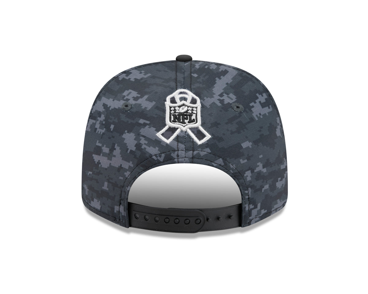 NFL Houston Texans New Era 2026 Salute to Service 9SEVENTY Stretch-Snap Hat- Black