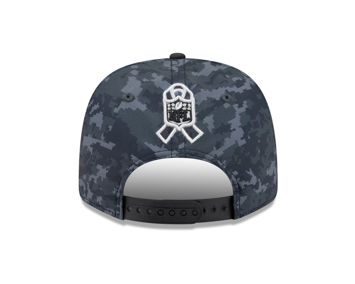 NFL Arizona Cardinals New Era 2026 Salute to Service 9SEVENTY Stretch-Snap Hat- Black