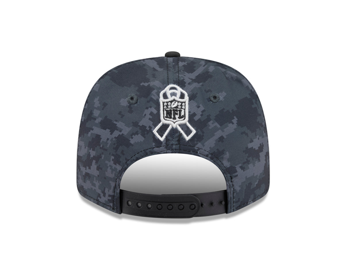 NFL Green Bay Packers New Era 2026 Salute to Service 9SEVENTY Stretch-Snap Hat- Black