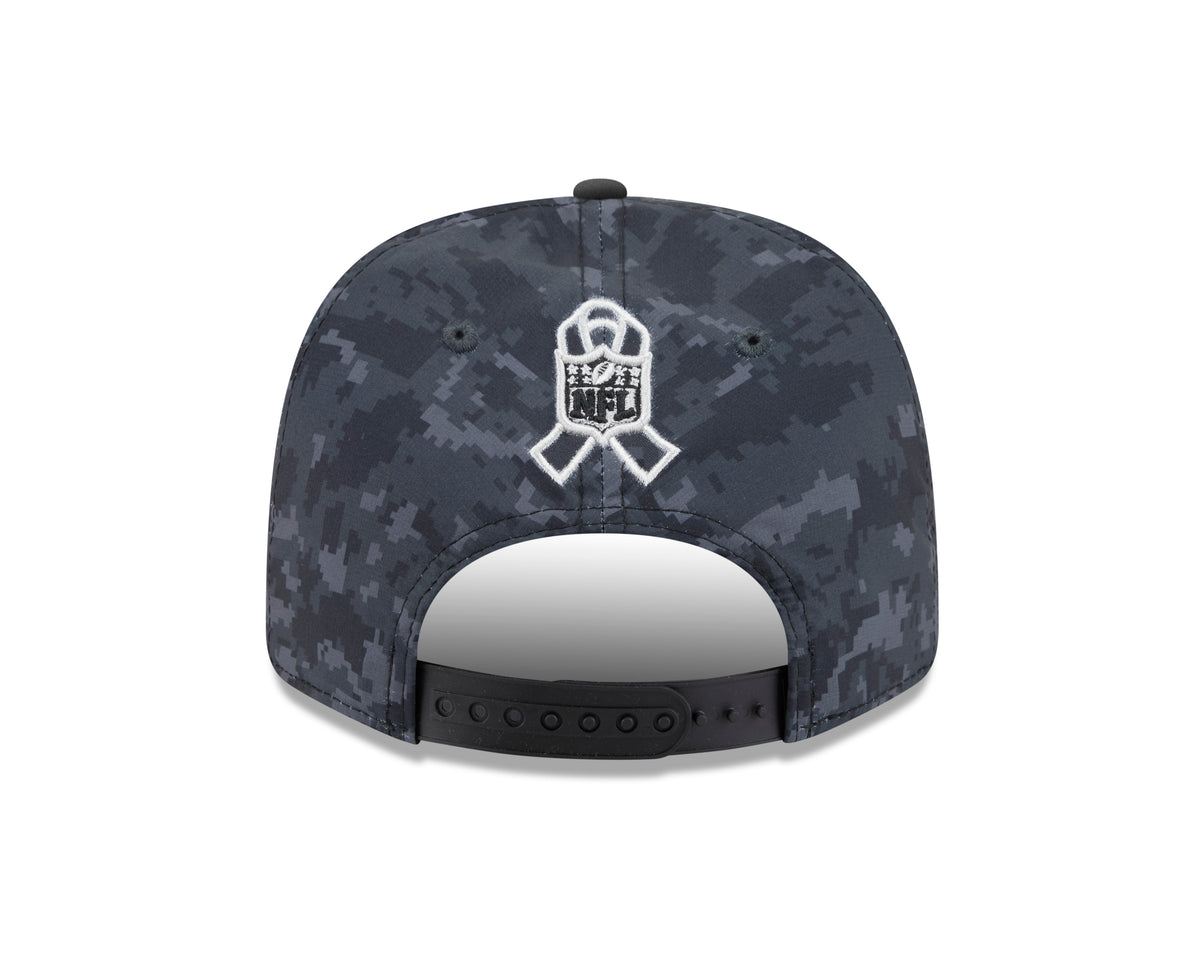 NFL Miami Dolphins New Era 2026 Salute to Service 9SEVENTY Stretch-Snap Hat- Black