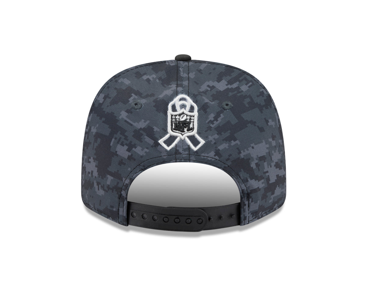 NFL Kansas City Chiefs New Era 2026 Salute to Service 9SEVENTY Stretch-Snap Hat- Black