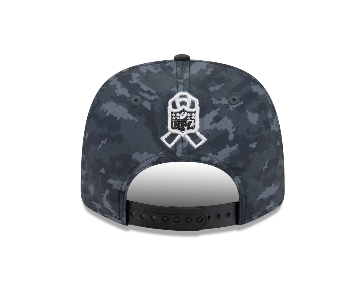 NFL Los Angeles Chargers New Era 2026 Salute to Service 9SEVENTY Stretch-Snap Hat- Black