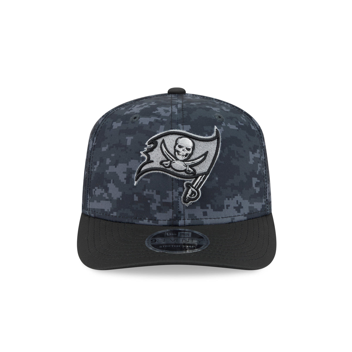 NFL Tampa Bay Buccaneers New Era 2026 Salute to Service 9SEVENTY Stretch-Snap Hat- Black