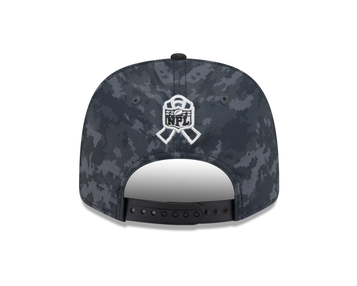 NFL Jacksonville Jaguars New Era 2026 Salute to Service 9SEVENTY Stretch-Snap Hat- Black