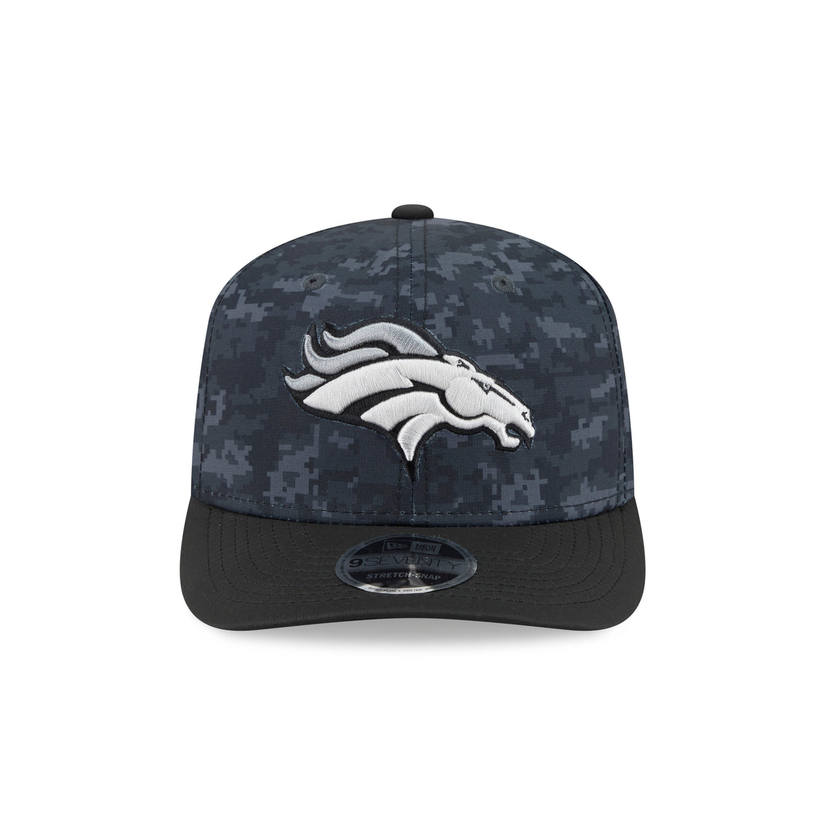 NFL Denver Broncos New Era 2026 Salute to Service 9SEVENTY Stretch-Snap Hat- Black