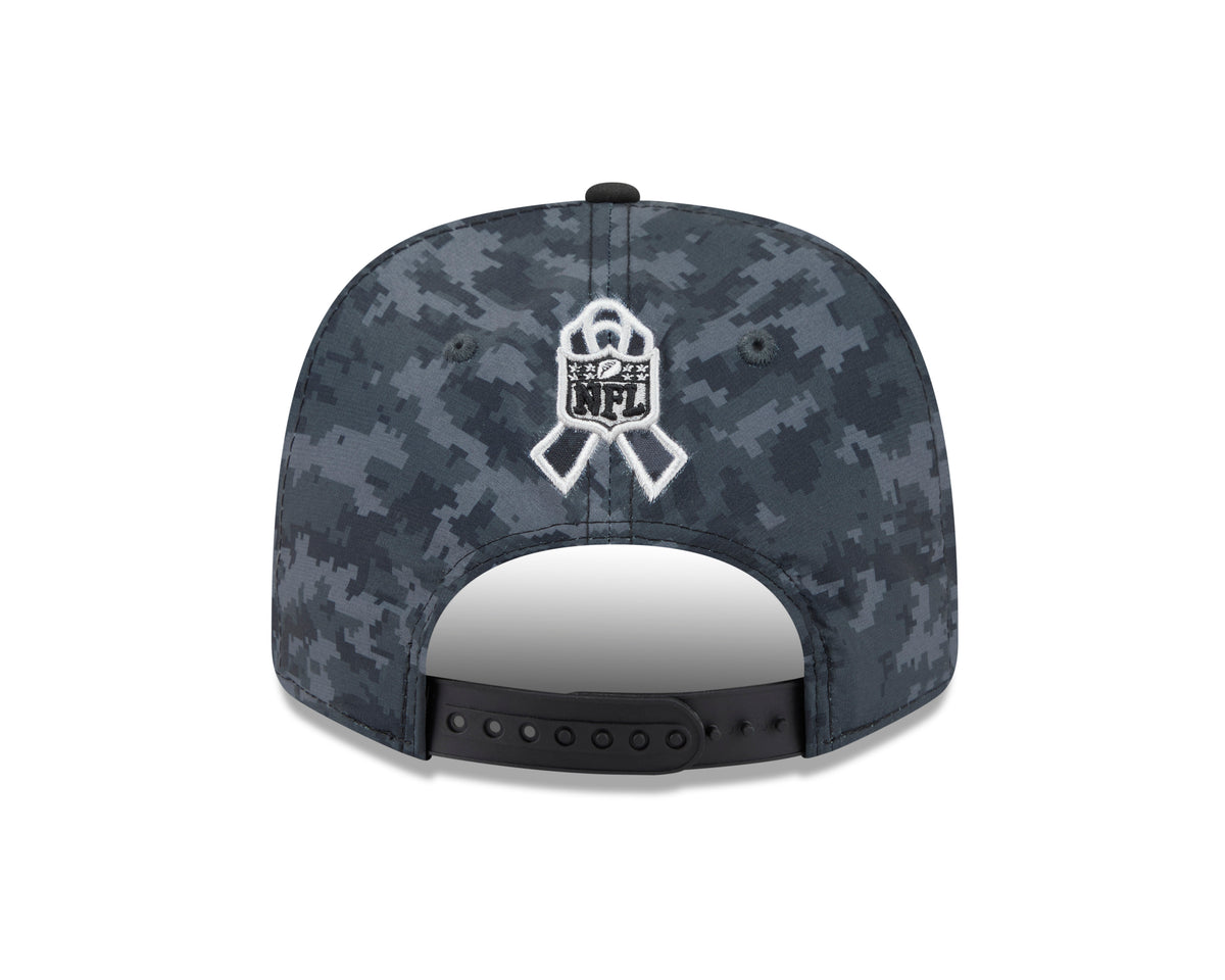 NFL Minnesota Vikings New Era 2026 Salute to Service 9SEVENTY Stretch-Snap Hat- Black