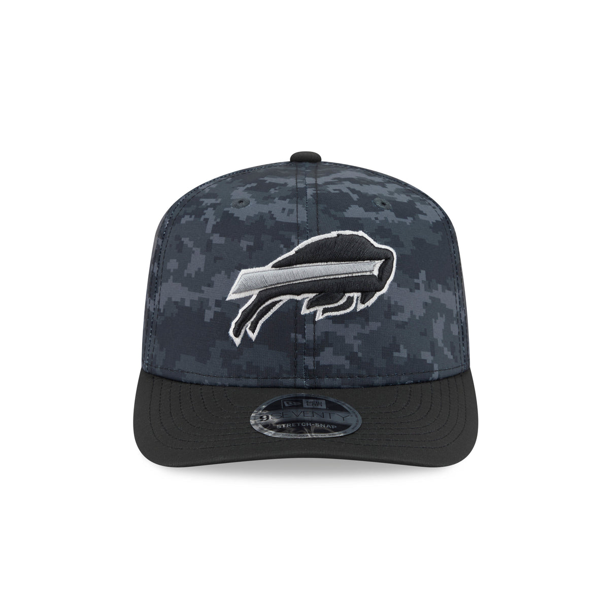 NFL Buffalo Bills New Era 2026 Salute to Service 9SEVENTY Stretch-Snap Hat- Black