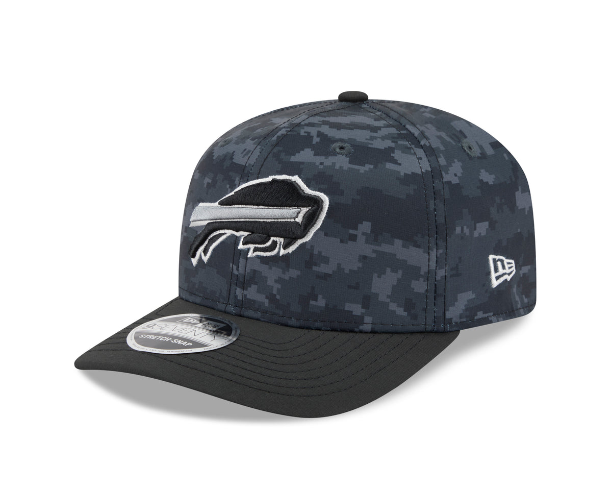 NFL Buffalo Bills New Era 2026 Salute to Service 9SEVENTY Stretch-Snap Hat- Black