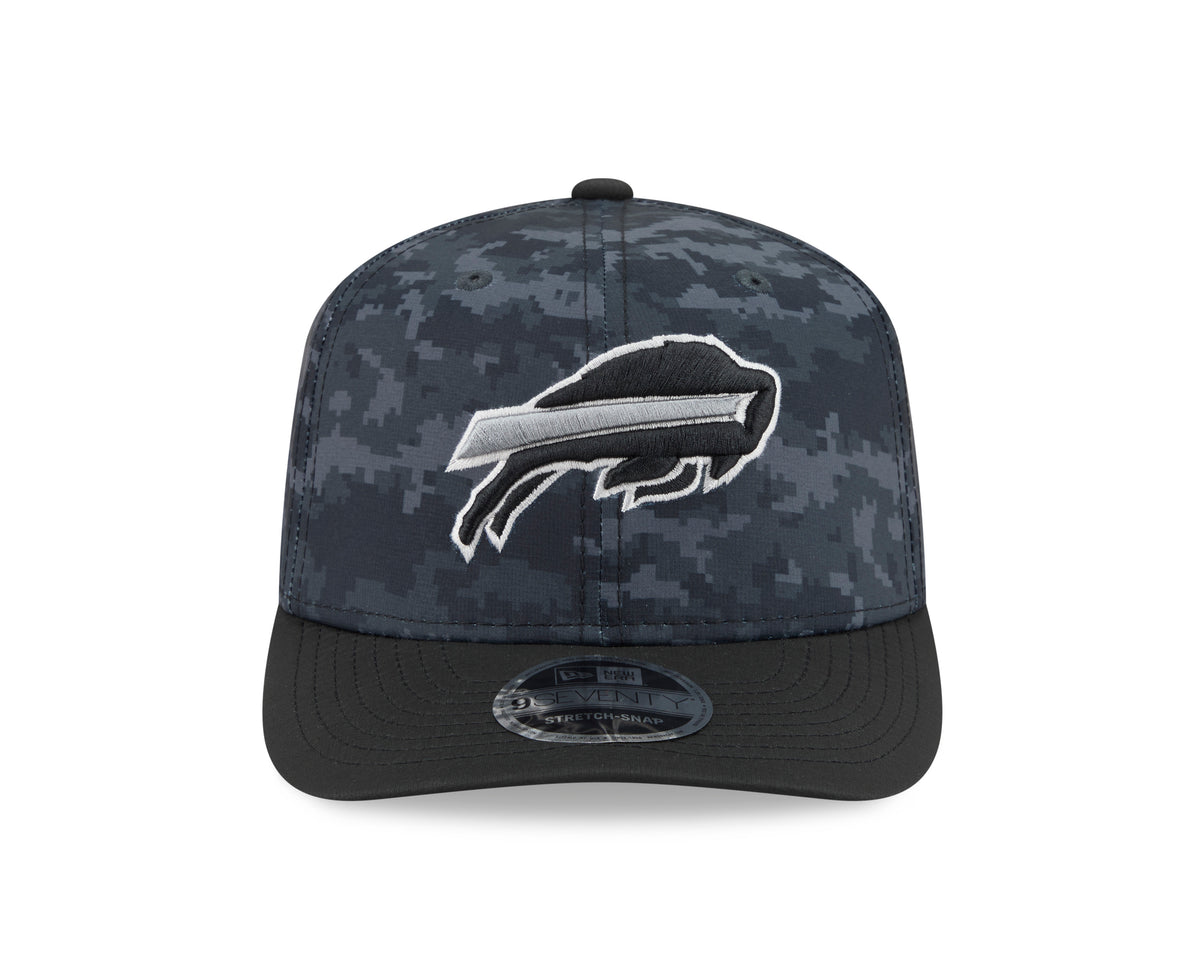 NFL Buffalo Bills New Era 2026 Salute to Service 9SEVENTY Stretch-Snap Hat- Black