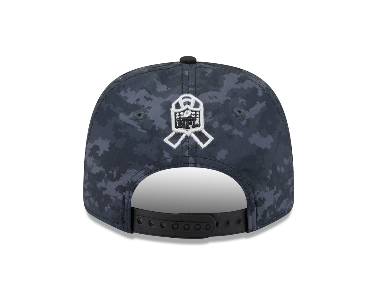 NFL Atlanta Falcons New Era 2026 Salute to Service 9SEVENTY Stretch-Snap Hat- Black