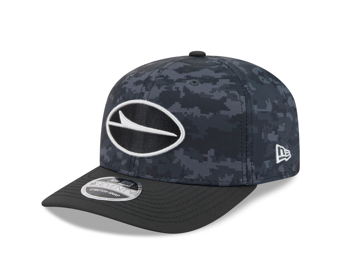 NFL New York Jets New Era 2026 Salute to Service 9SEVENTY Stretch-Snap Hat- Black