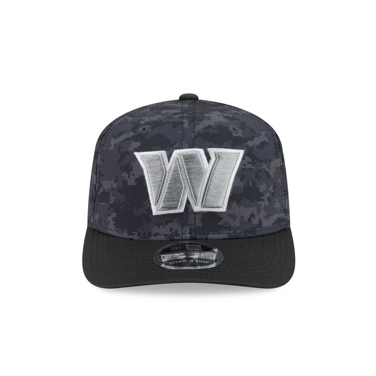 NFL Washington Commanders New Era 2026 Salute to Service 9SEVENTY Stretch-Snap Hat- Black