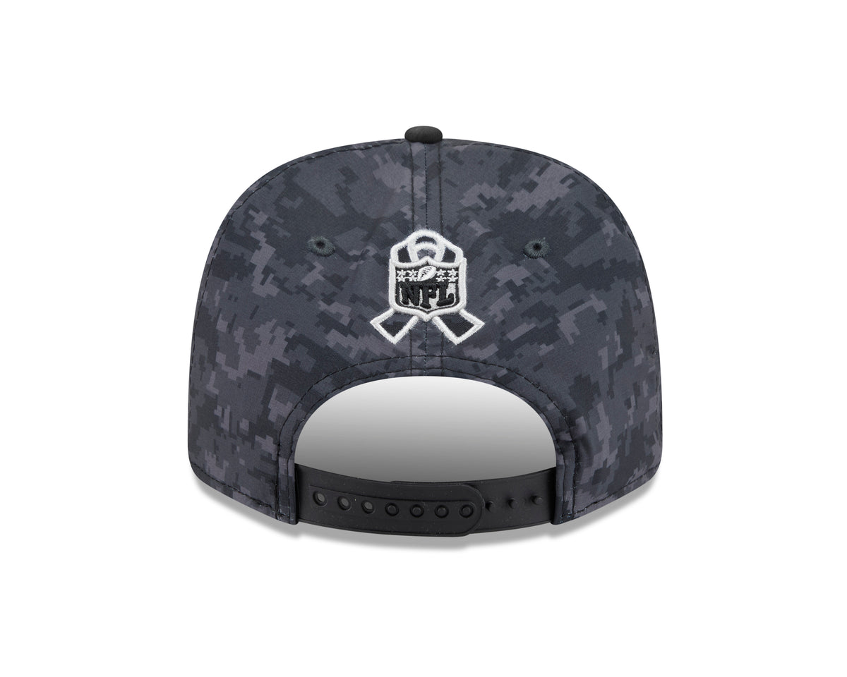 NFL Washington Commanders New Era 2026 Salute to Service 9SEVENTY Stretch-Snap Hat- Black