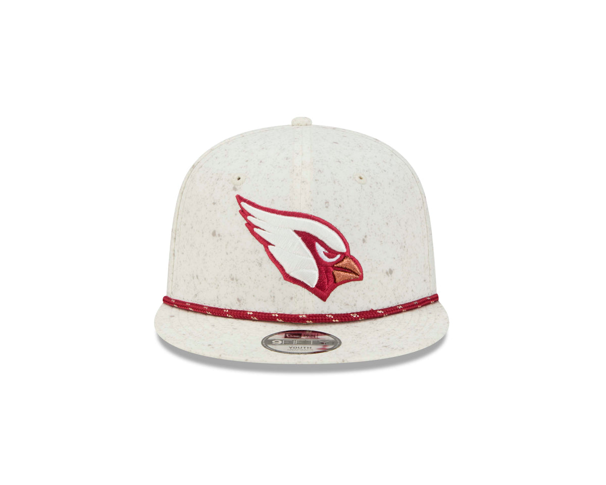 NFL Arizona Cardinals Youth New Era 2026 Rivalry 9FIFTY Snapback Hat- Cream