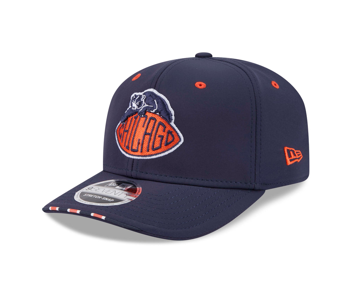 NFL Chicago Bears New Era 2026 Rivalry 9SEVENTY Stretch Snapback Hat- Navy