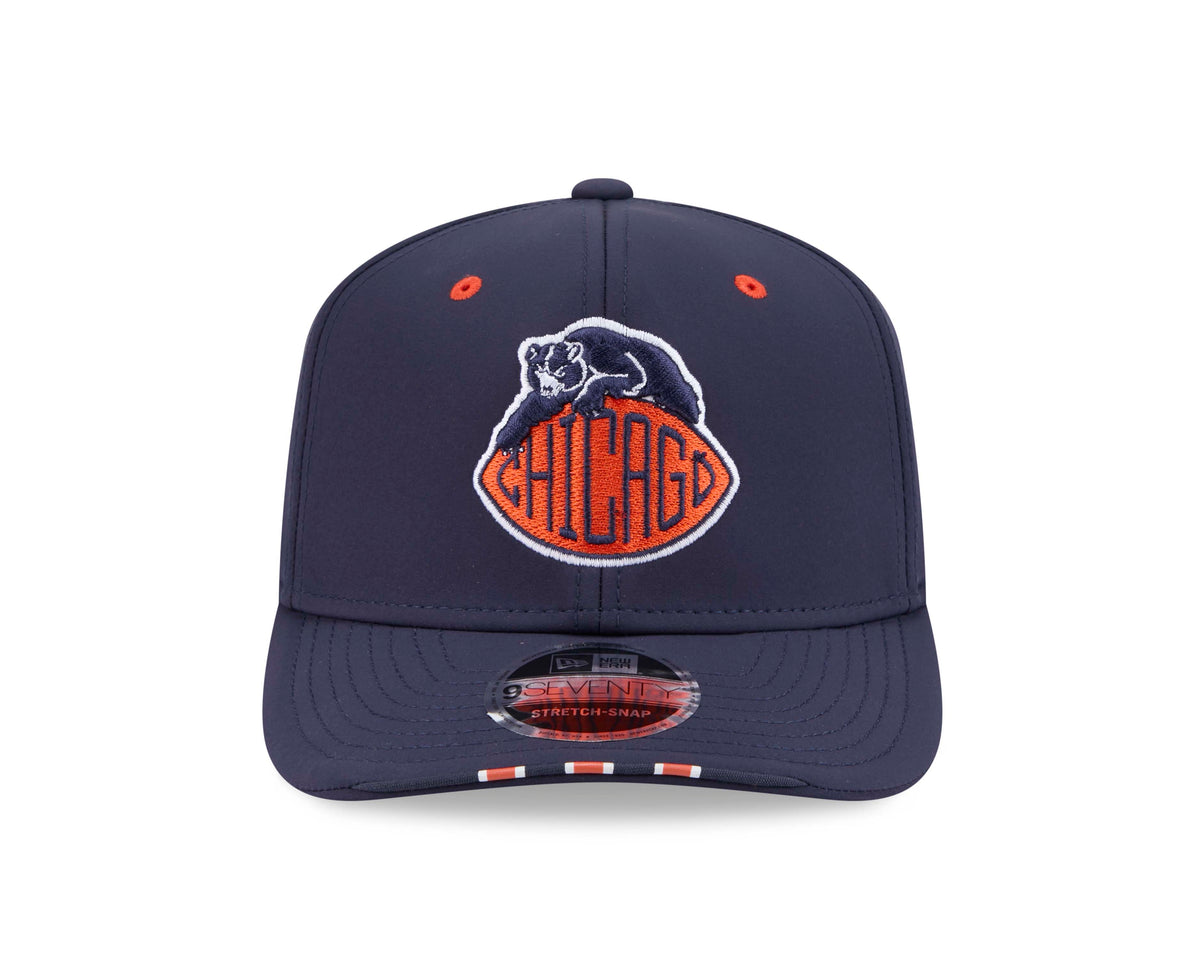 NFL Chicago Bears New Era 2026 Rivalry 9SEVENTY Stretch Snapback Hat- Navy