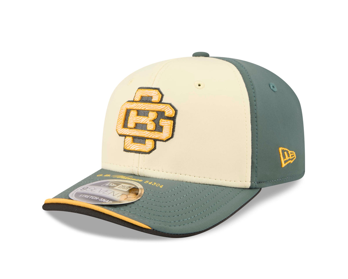 NFL Green Bay Packers New Era 2026 Rivalry 9SEVENTY Stretch Snapback Hat- Cream