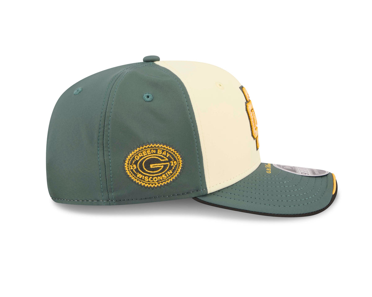 NFL Green Bay Packers New Era 2026 Rivalry 9SEVENTY Stretch Snapback Hat- Cream