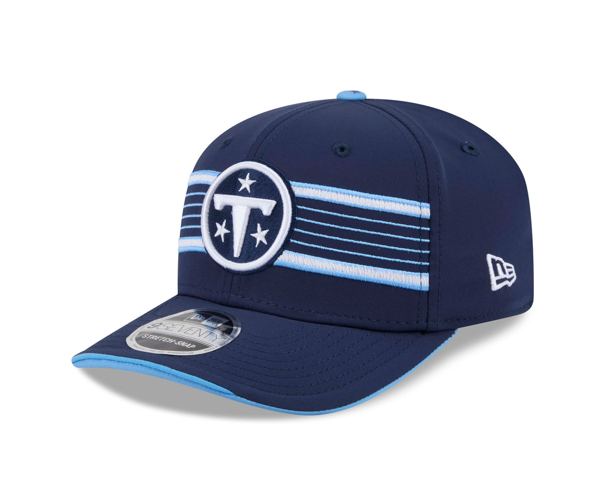 NFL Tennessee Titans New Era 2026 Rivalry 9SEVENTY Stretch Snapback Hat- Navy