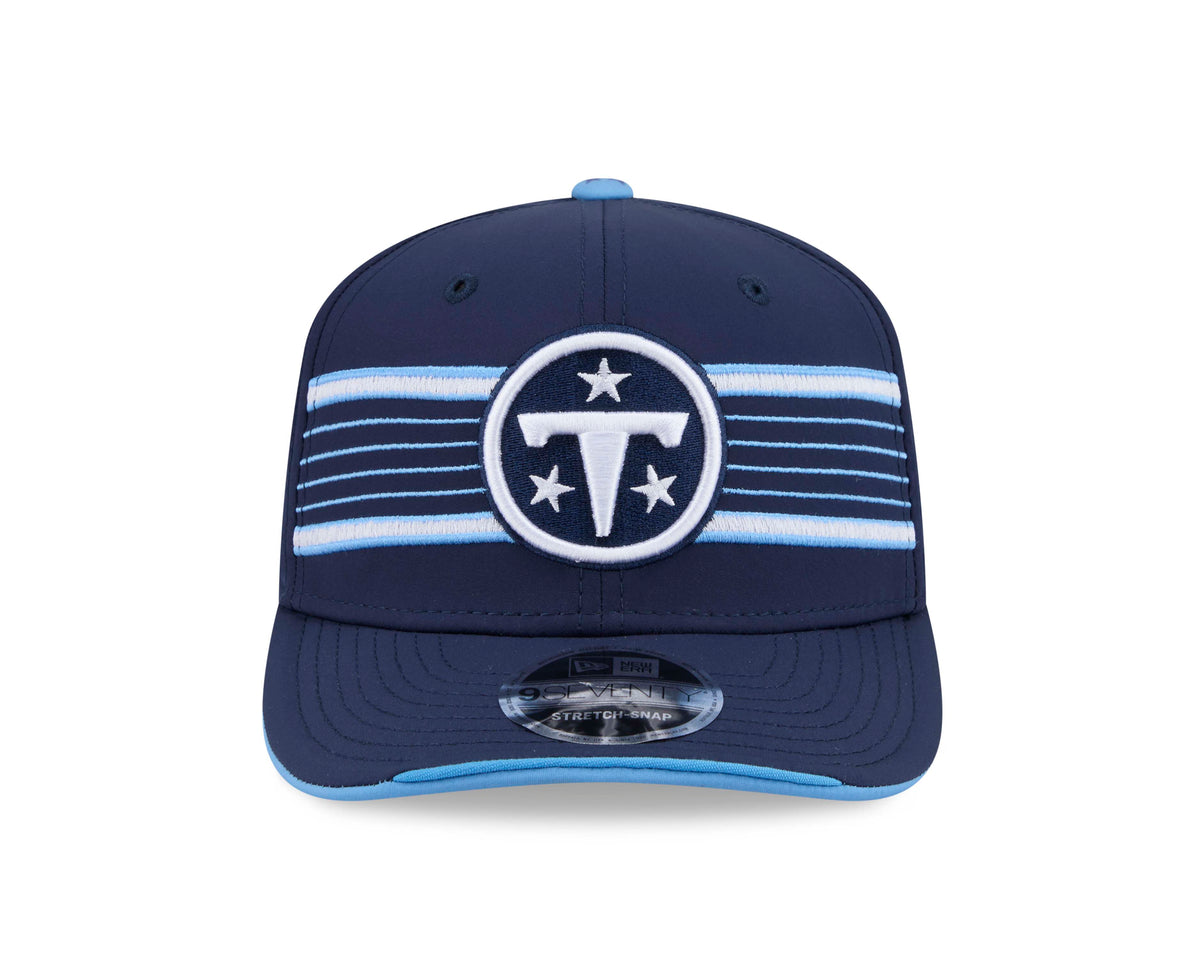 NFL Tennessee Titans New Era 2026 Rivalry 9SEVENTY Stretch Snapback Hat- Navy