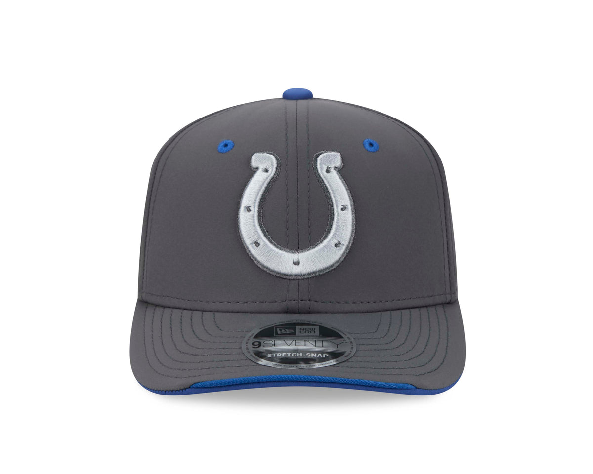 NFL Indianapolis Colts New Era 2026 Rivalry 9SEVENTY Stretch Snapback Hat- Gray