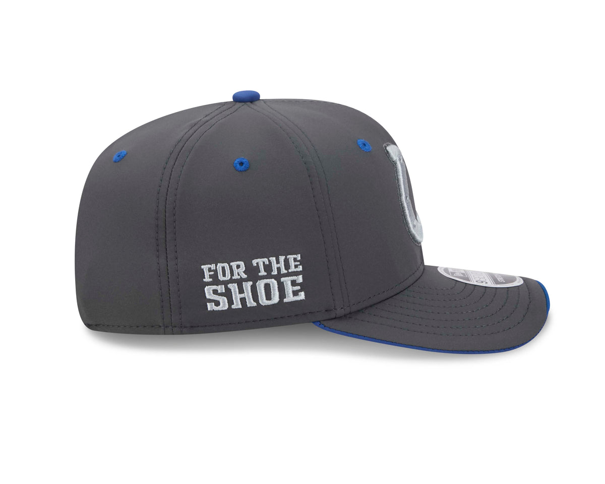NFL Indianapolis Colts New Era 2026 Rivalry 9SEVENTY Stretch Snapback Hat- Gray