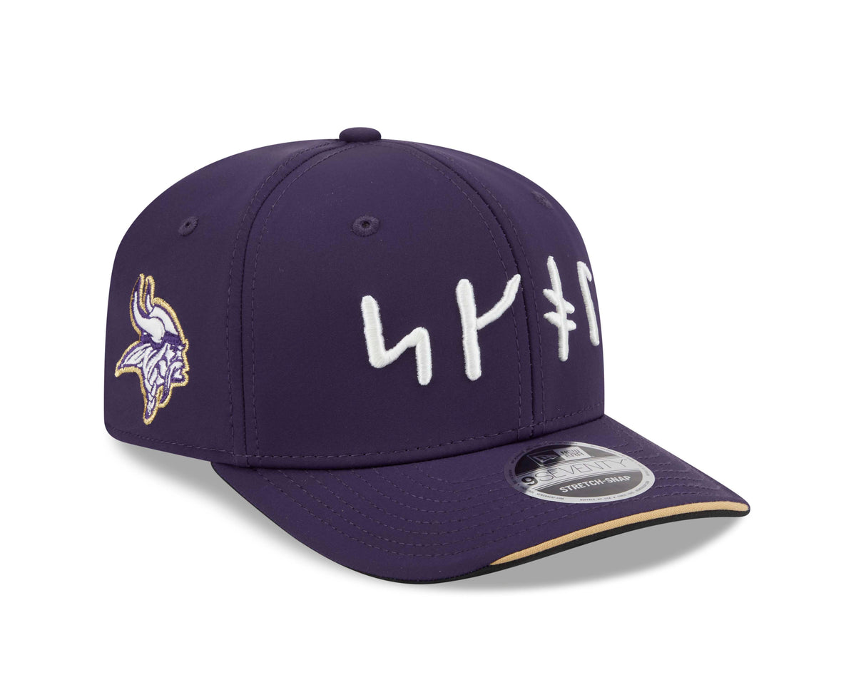 NFL Minnesota Vikings New Era 2026 Rivalry 9SEVENTY Stretch Snapback Hat- Purple