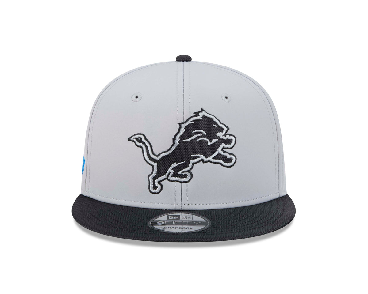 NFL Detroit Lions New Era 2026 Rivalry 9FIFTY Snapback Hat- Silver