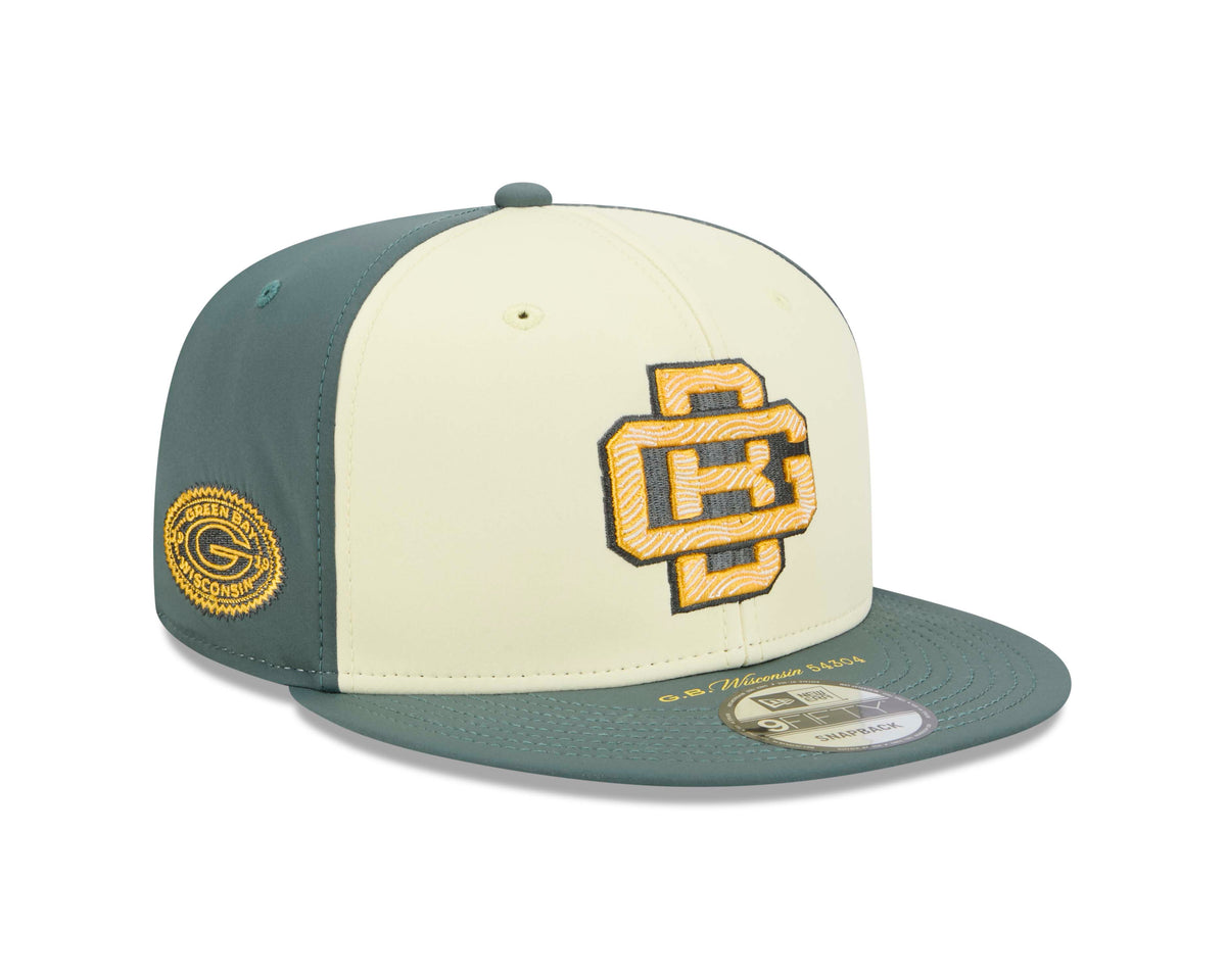 NFL Green Bay Packers New Era 2026 Rivalry 9FIFTY Snapback Hat- Cream