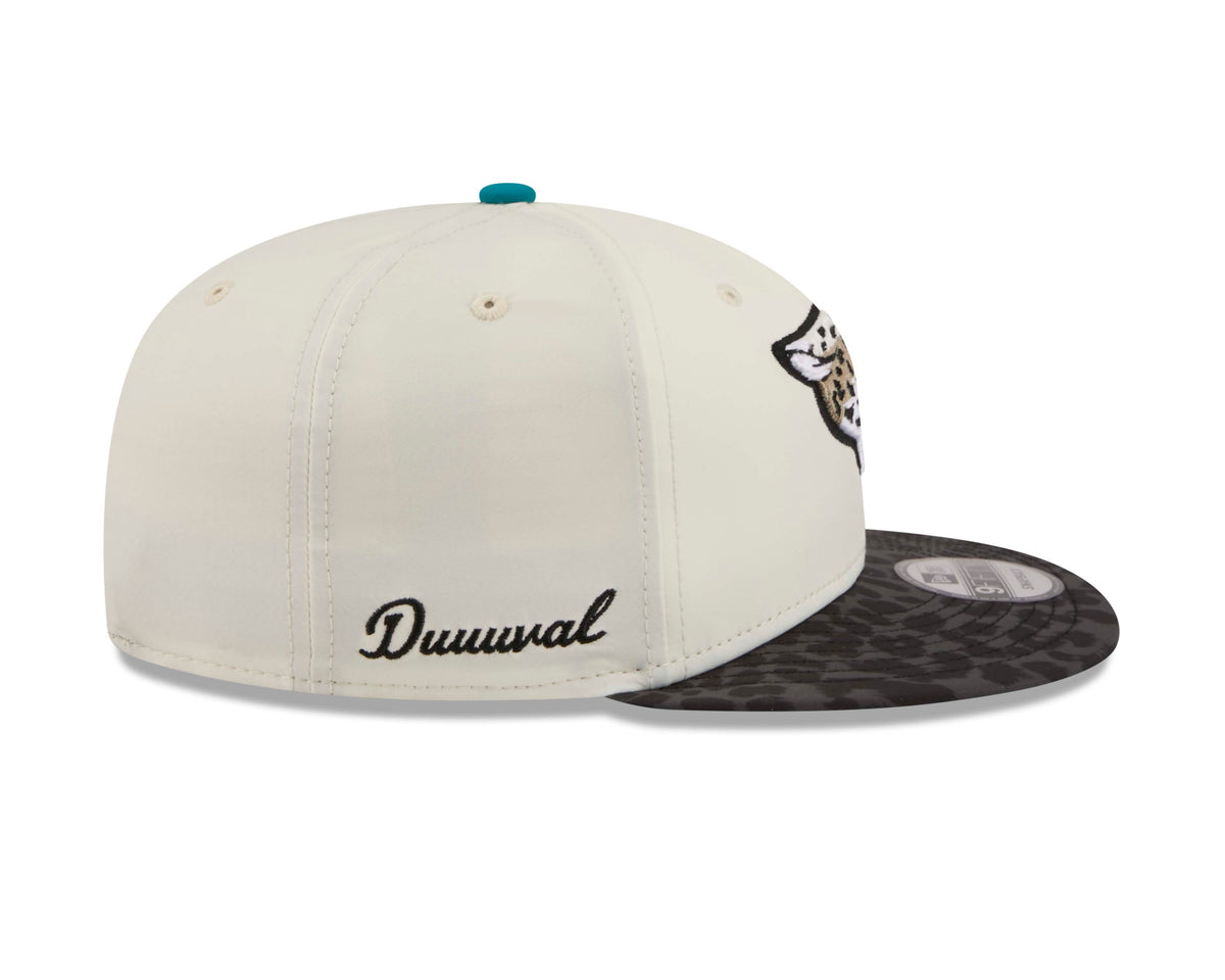 NFL Jacksonville Jaguars New Era 2026 Rivalry 9FIFTY Snapback Hat- Cream