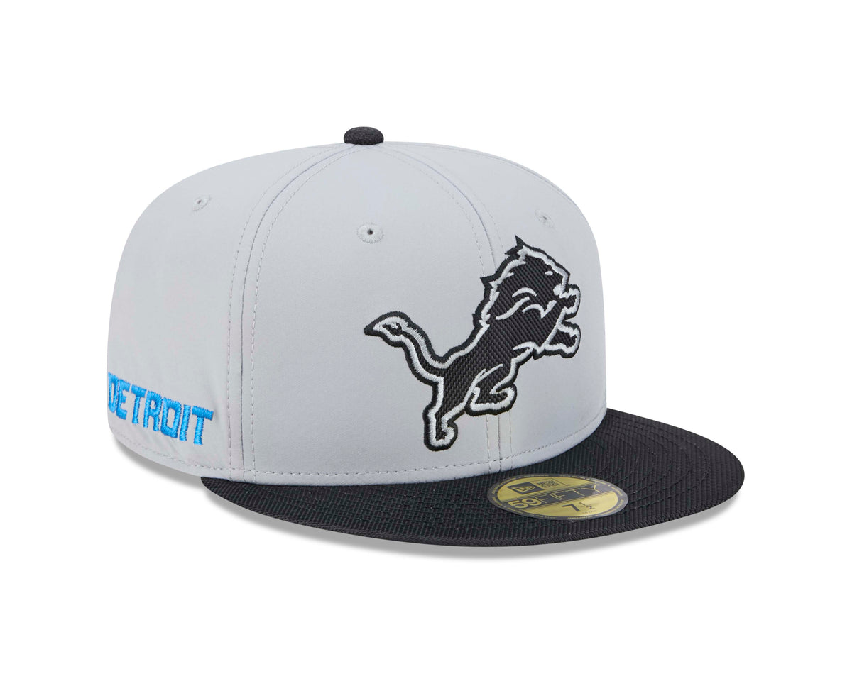 NFL Detroit Lions New Era 2026 Rivalry 59FIFTY Fitted Hat- Silver