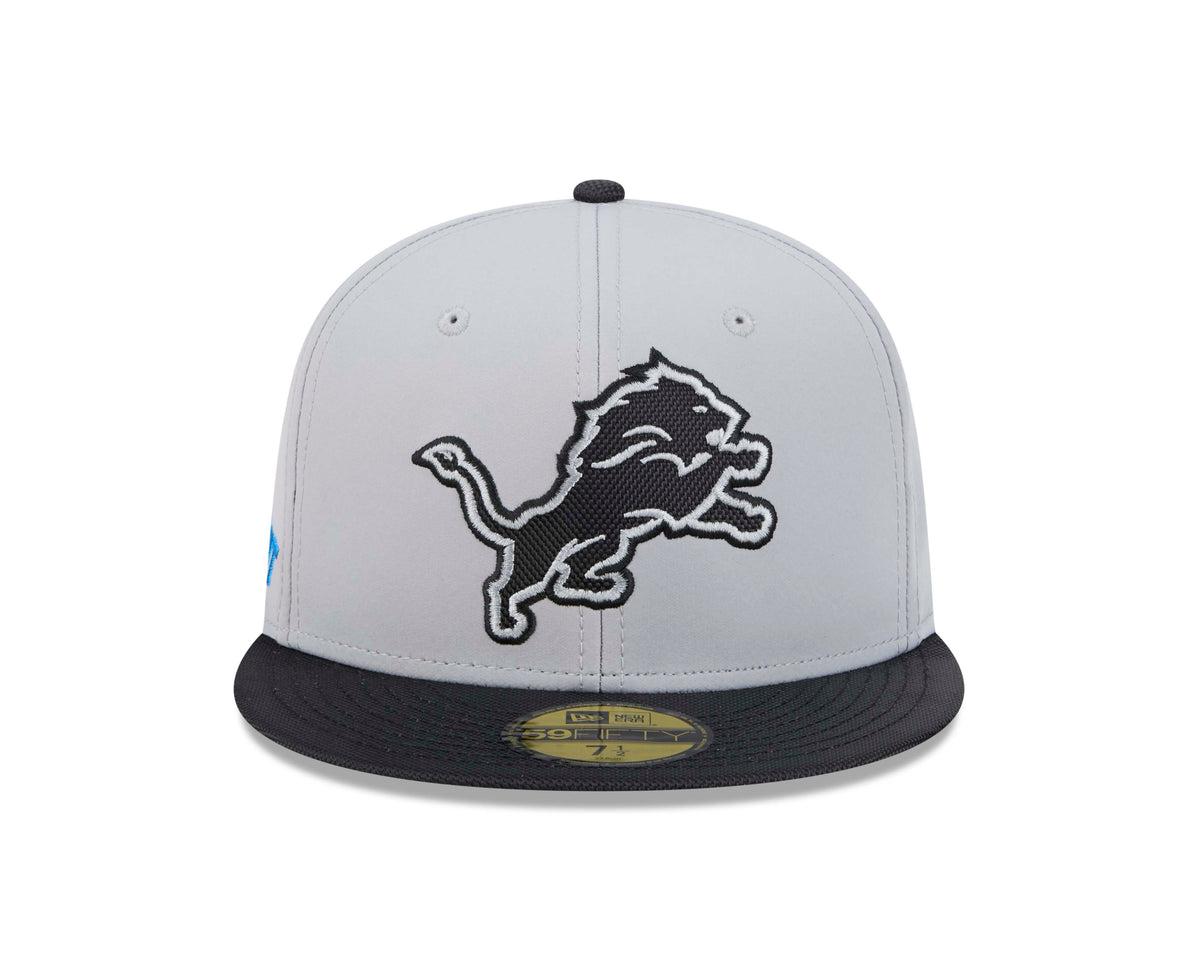 NFL Detroit Lions New Era 2026 Rivalry 59FIFTY Fitted Hat- Silver