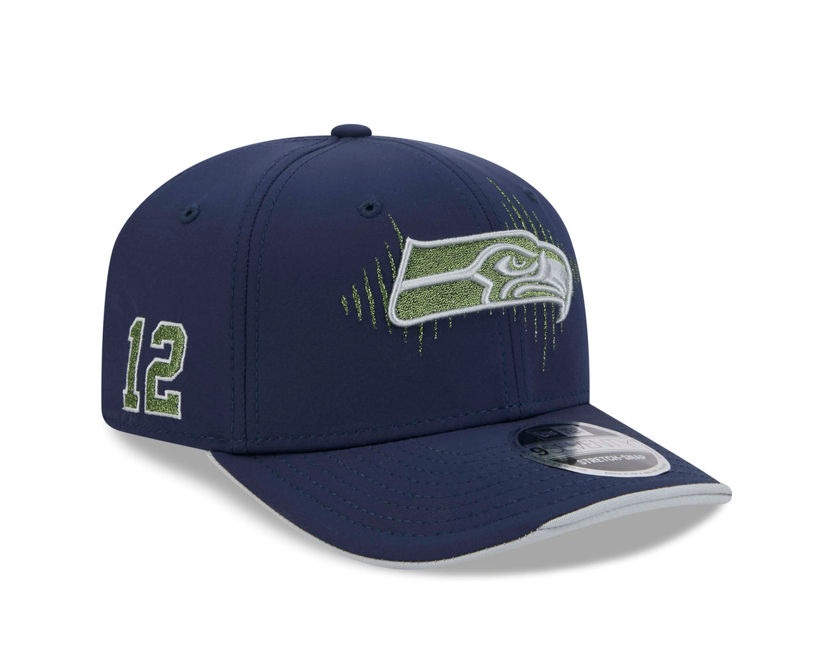 NFL Seattle Seahawks New Era 2026 Rivalry 9SEVENTY Stretch Snap Snapback Hat- Navy